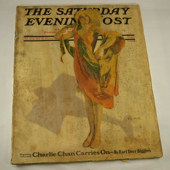 Rare Saturday Evening Post Aug/9/1930 - Picture 6 of 9